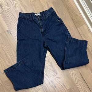 Abercrombie & Fitch Dark Blue Relaxed Jeans